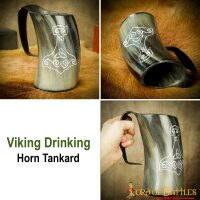 Drinking Mug or Beer Mug Thors Hammer "Mjölnir" app. 600ml capacity