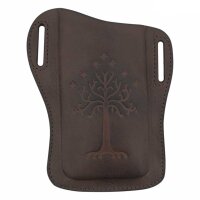 Medieval leather mobile phone case