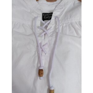 Medieval shirt Ludwig, white M