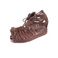 Roman sandals, Caligae, brown