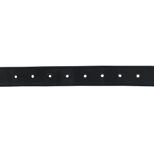 Viking belt Borresstil with brass end fittings - 3 cm black
