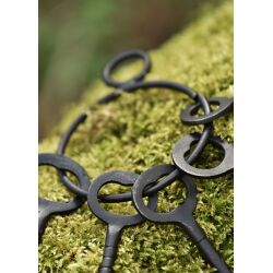 Rustic key ring with 5 keys