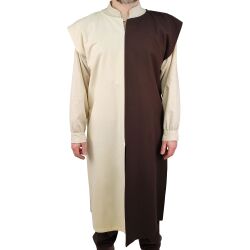 Medieval tabard brown / nature "Enzio"