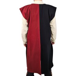 Medieval tabard red / black "Enzio"