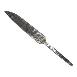 Handforged blued blade