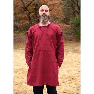 Viking tunic, Viborg reconstruction, wine red