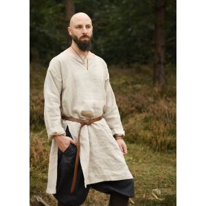 Medieval linen tunic, natural
