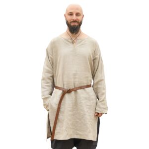 Medieval linen tunic, natural