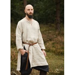 Medieval linen tunic, natural