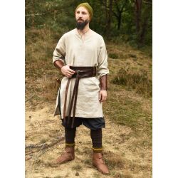 Medieval linen tunic, natural