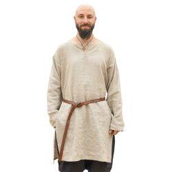 Medieval linen tunic, natural