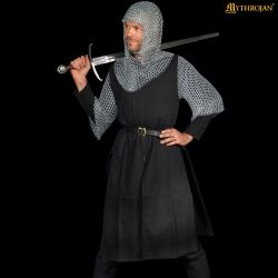 Medieval chainmail coif, 16 gauge (1.6 mm)