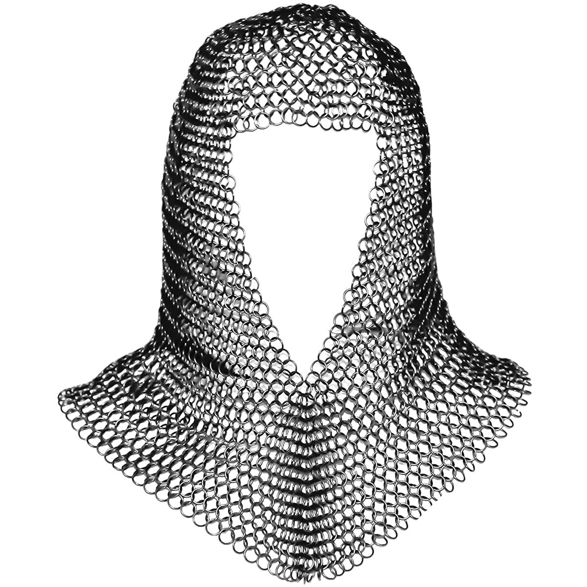 Medieval chainmail coif, 16-gauge (1.6 mm), size S