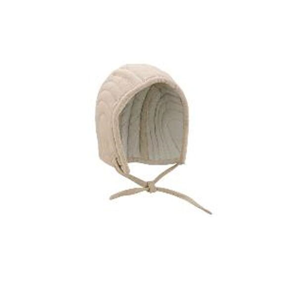 Quilted cotton bonnet