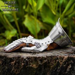 Medieval knights gloves