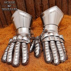 Medieval knights gloves