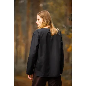 Medieval shirt black "Otto"