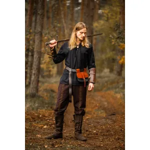 Medieval shirt black "Otto"