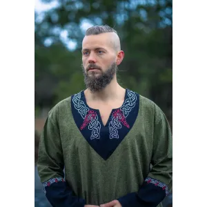 Viking Tunic Olive Unisex “Freydis”