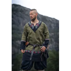 Viking Tunic Olive Unisex “Freydis”