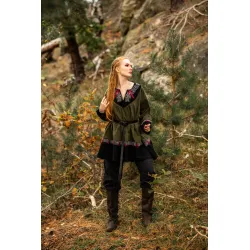 Viking Tunic Olive Unisex “Freydis”