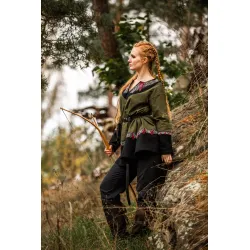 Viking Tunic Olive Unisex “Freydis”