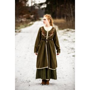 Viking Birka Coat Olive “Skadi”