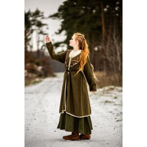 Viking Birka Coat Olive “Skadi”