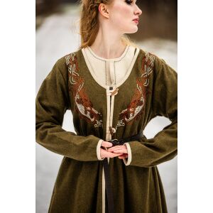 Viking Birka Coat Olive “Skadi”