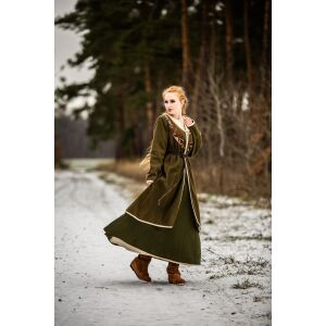 Viking Birka Coat Olive “Skadi”
