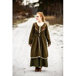 Viking Birka Coat Olive “Skadi”