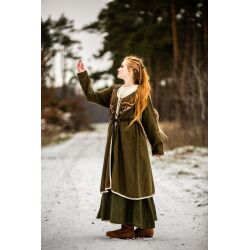 Viking Birka Coat Olive “Skadi”