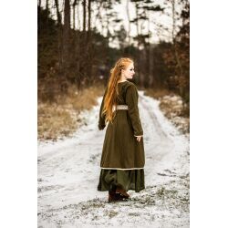 Viking Birka Coat Olive “Skadi”