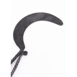 Hand-forged medieval steel sickle