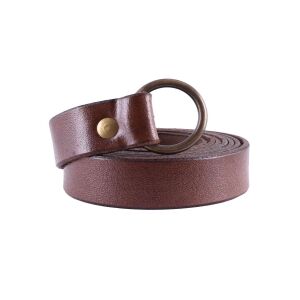 Medieval long leather belt, 190 cm (74.8 inches), leather...