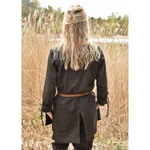 Womens tunic olive green, “Ylva”