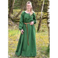 Medieval dress / Viking dress / petticoat Ana, green