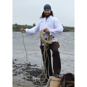 Medieval shirt Ludwig, white, size L, B-stock