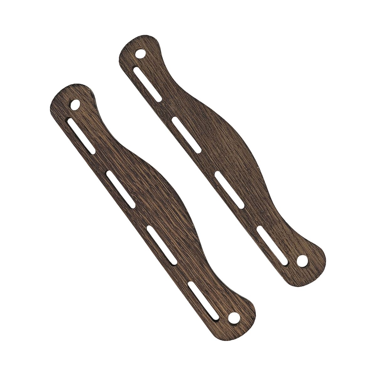 1 pair of Viking bag hangers dark oak &q box