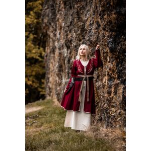 Viking Birka coat red toggle fastener "Skadi"