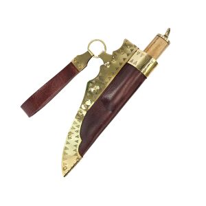 Viking knife in Oseberg style incl. leather sheath