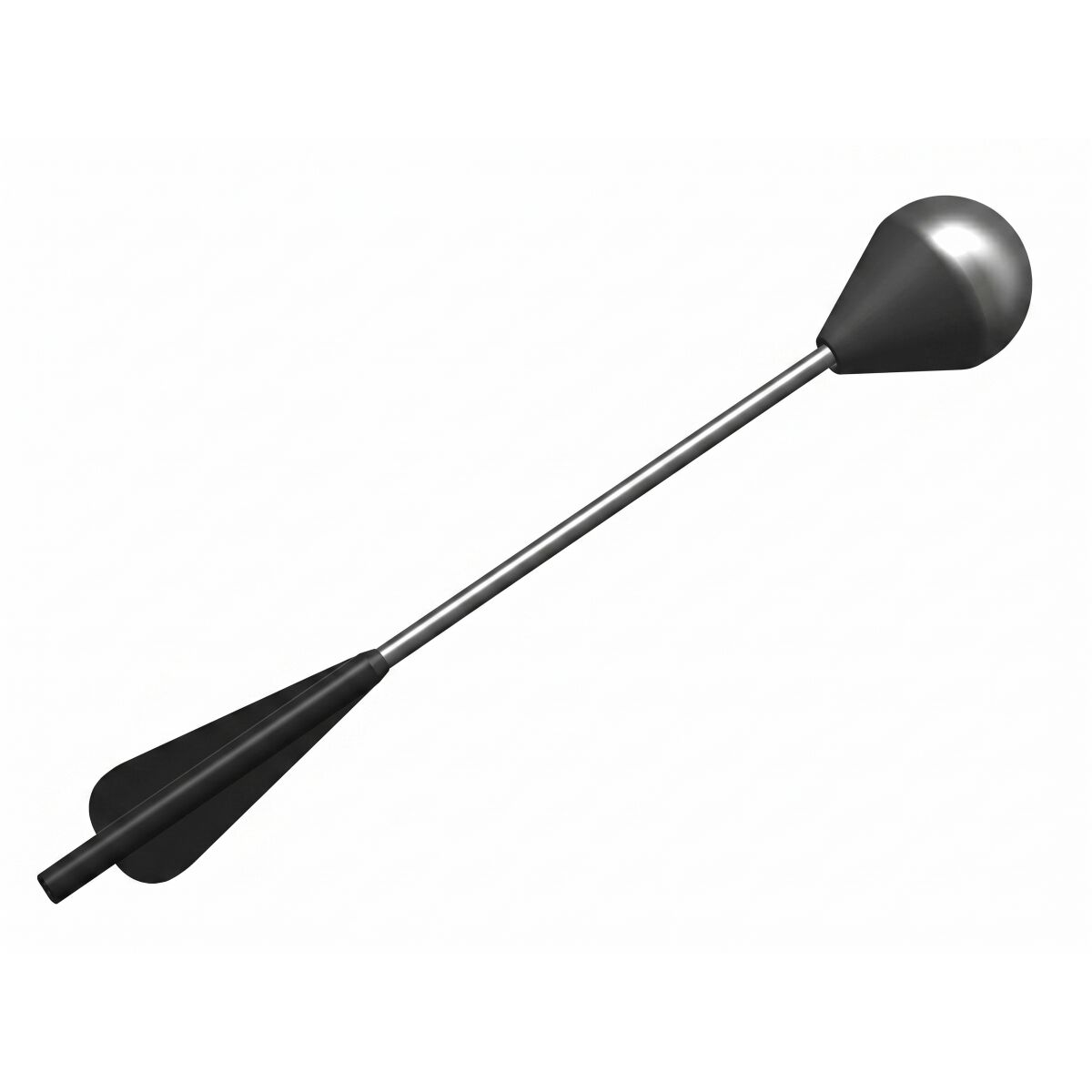 LARP crossbow bolt black shaft 43 cm IDV box
