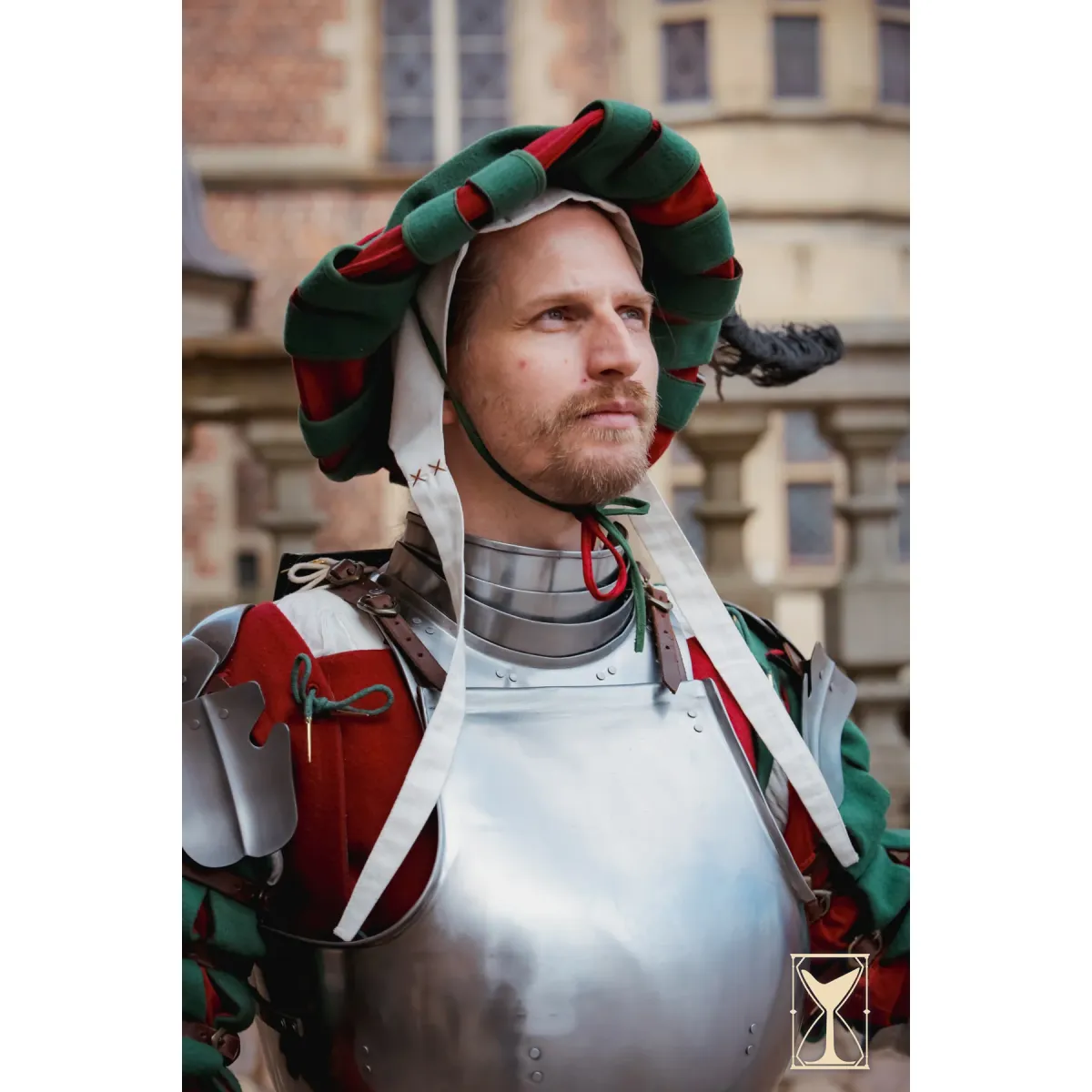 Landsknecht hat - wool, Renaissance LARP box