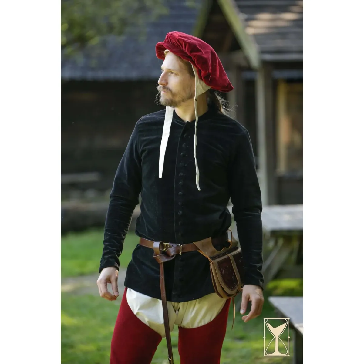 Cotehardie Bonifacio - figure-hugging ve box