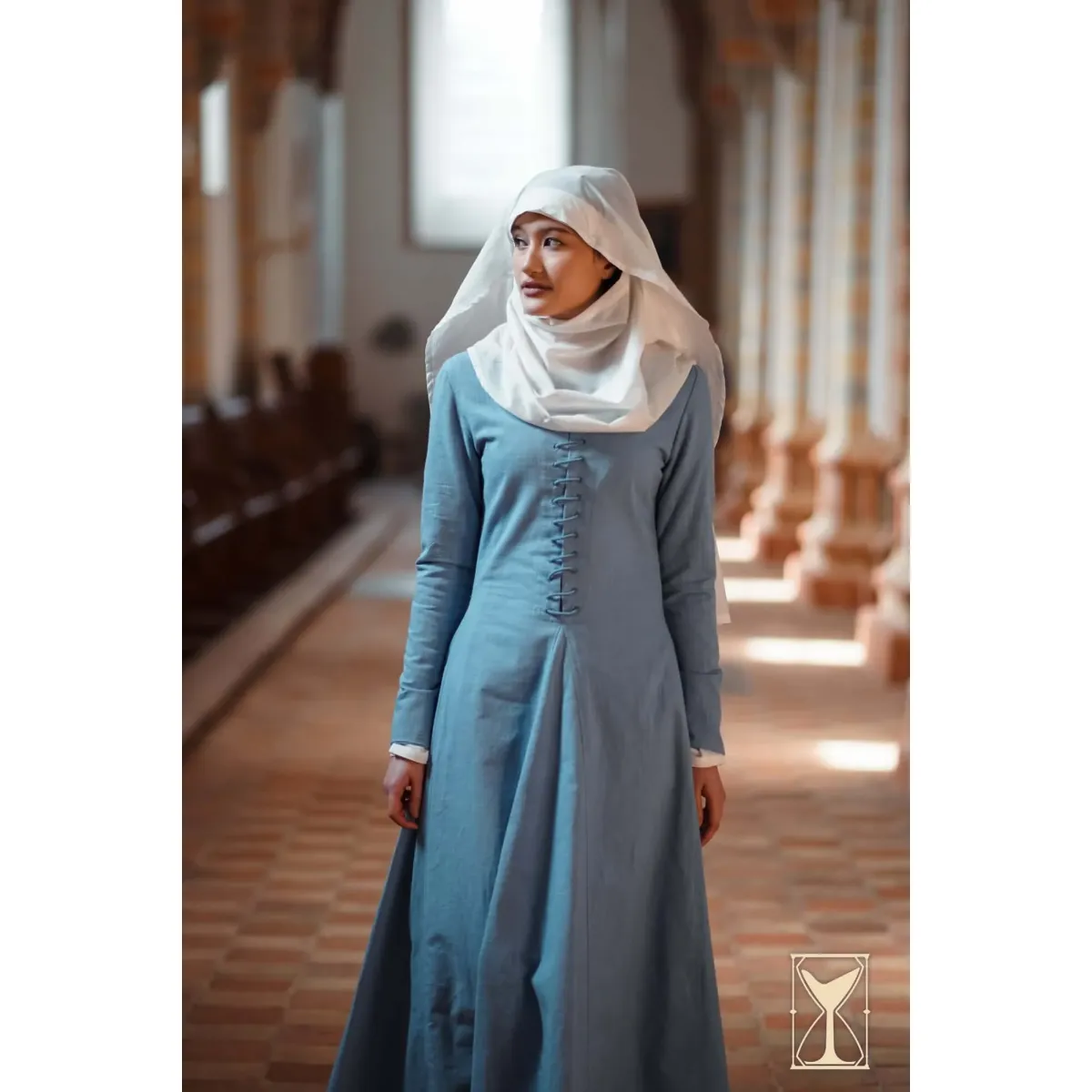 Cotehardie Marian - Medieval dress with  box