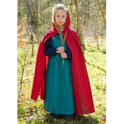 Lilou Medieval Children’s Overdress, petrol