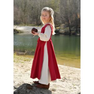 Lilou Medieval Children’s Overdress, burgundy