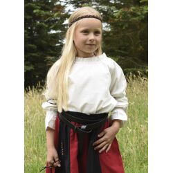 Children’s Medieval Long-Sleeved Blouse ‘Helena’, natural, size 146, second-hand