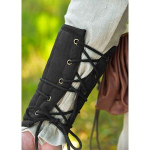 Padded arm guards with lacing – Medieval