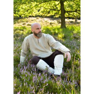 Padded arm guards with lacing – Medieval